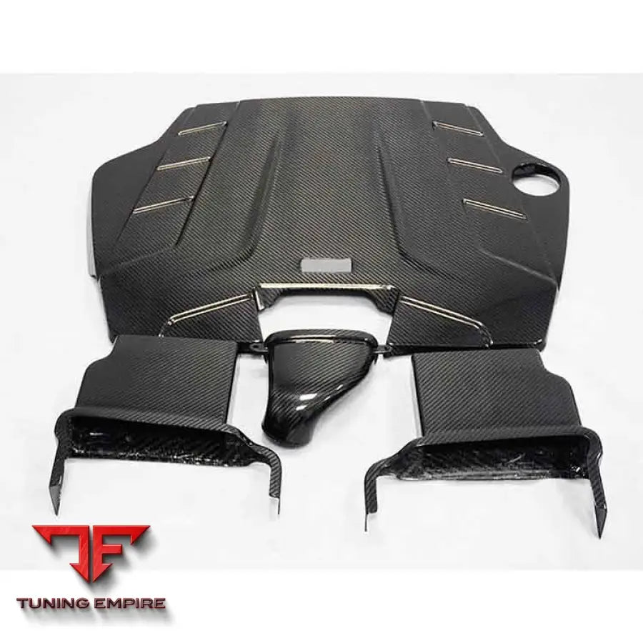 PORSCHE CAYENNE 9Y0 CARBON FIBER COLD AIR INTAKE DUCK BOX COVER 2019-2023Y