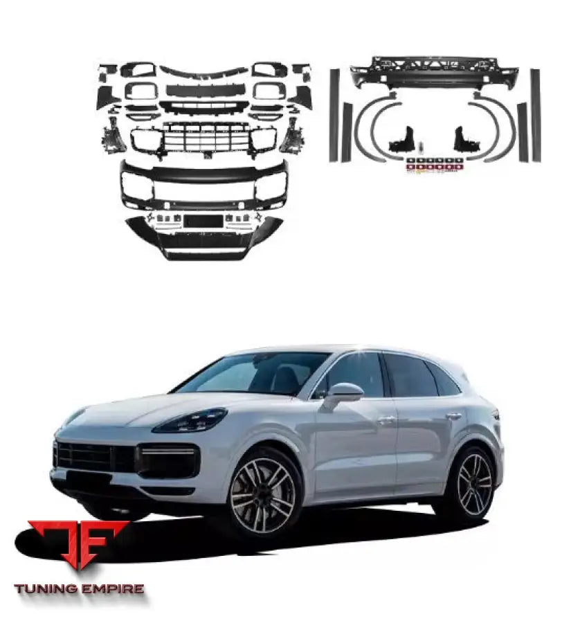 PORSCHE CAYENNE 9Y0 TURBO BODY KIT FACELIFT
