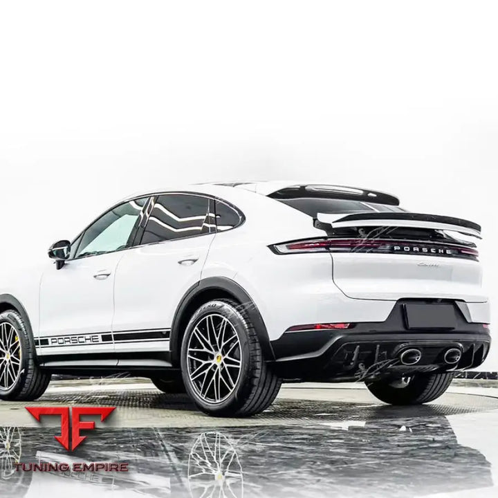 PORSCHE CAYENNE 9Y0 TURBO GT CARBON FIBER SPOILER WING 2018-2023Y