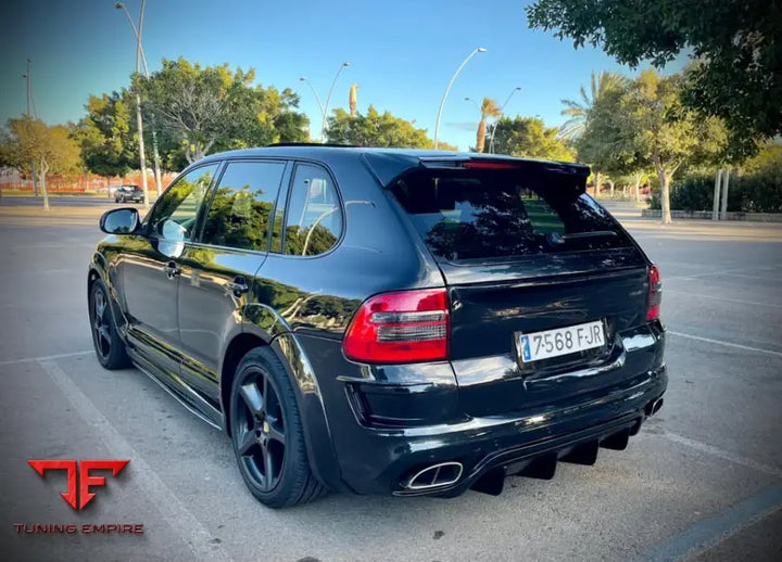 PORSCHE CAYENNE TURBO S CARBON FIBER PARTS