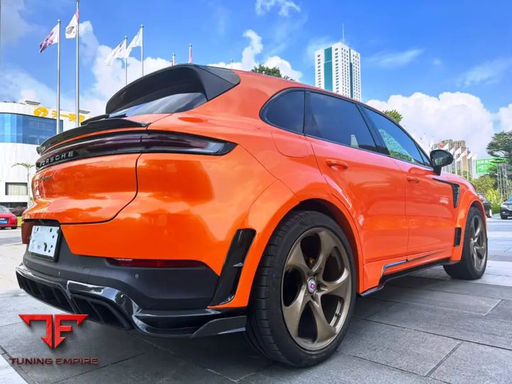 PORSCHE CAYENNE CARBON FIBER WIDEBODY KIT
