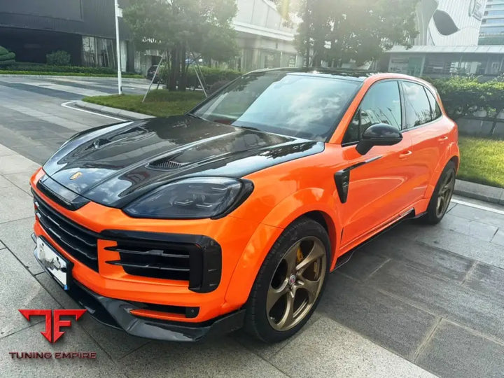 PORSCHE CAYENNE CARBON FIBER WIDEBODY KIT