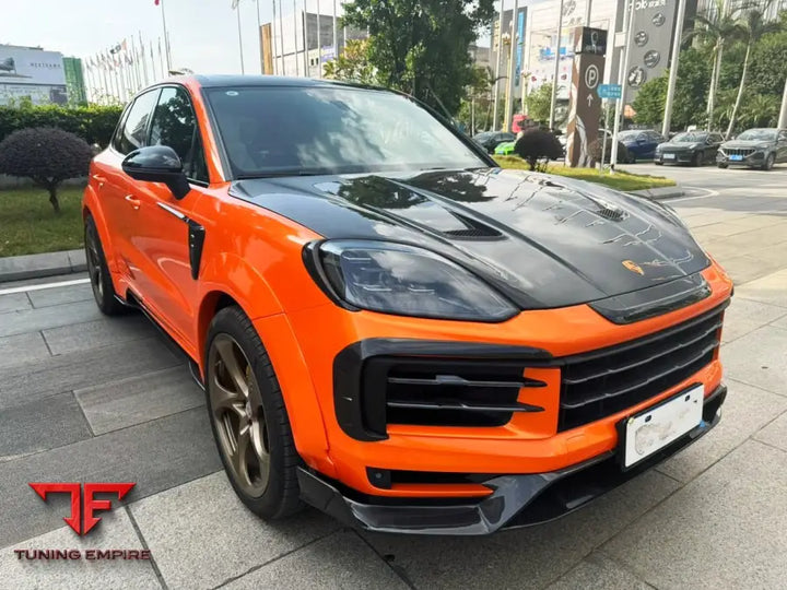 PORSCHE CAYENNE CARBON FIBER WIDEBODY KIT