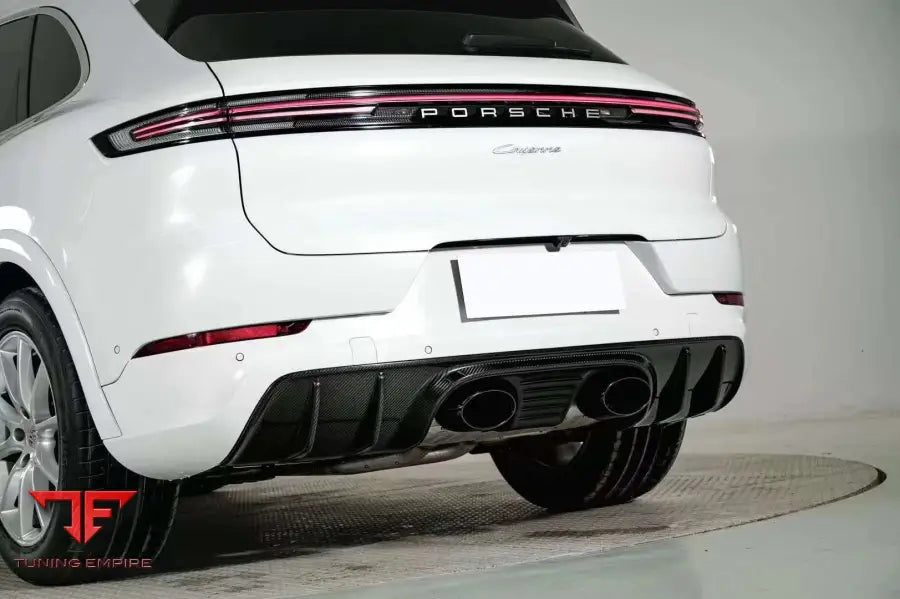 PORSCHE CAYENNE COUPE CENTER PIPE TURBO STYLE UPGRADE