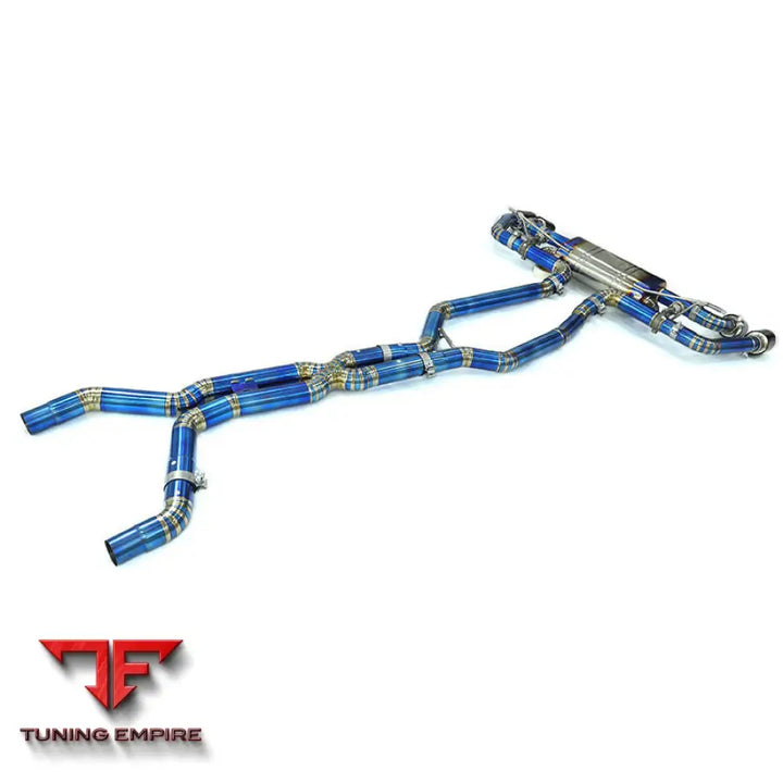 PORSCHE CAYENNE GTS 3.6T 958 TITANIUM RAZOR EXHAUST WITH MUFFLER VALVE