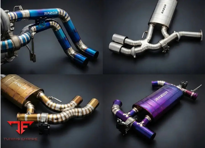 PORSCHE CAYENNE GTS 958 3.6T TITANIUM RAZOR EXHAUST PIPE
