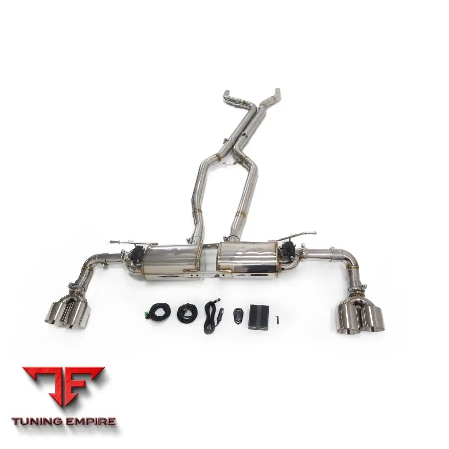 PORSCHE CAYENNE GTS 958 4.8L STAINLESS STEEL CATBACK RAZOR EXHAUST WITH MUFFLER VALVE