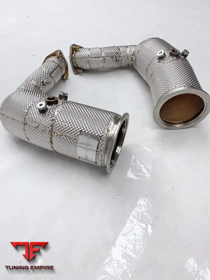PORSCHE CAYENNE TURBO GT DOWNPIPES CATLESS OR CATTED