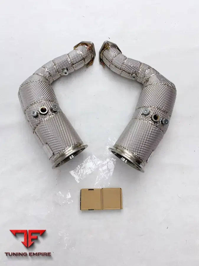 PORSCHE CAYENNE TURBO GT DOWNPIPES CATLESS OR CATTED