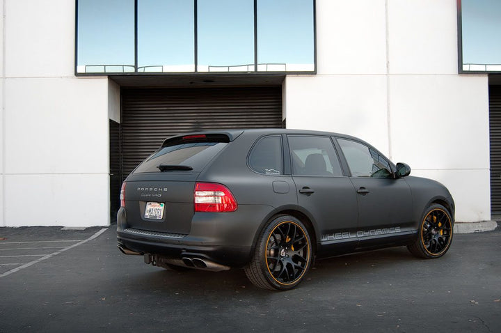 PORSCHE CAYENNE TURBO S on custom forged wheels