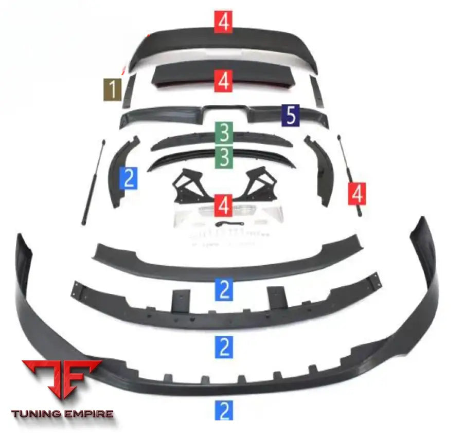 PORSCHE CAYMAN 718 T STYLE BODY KIT