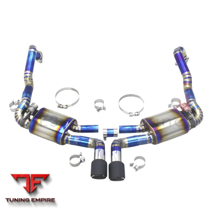 PORSCHE CAYMAN 981 2.7/3.4 CATBACK EXHAUST SYSTEM 2013-2015