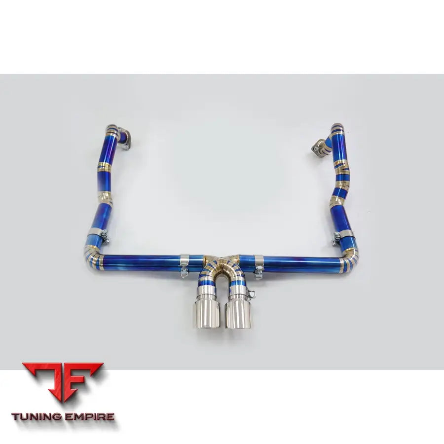 PORSCHE CAYMAN 981 2.7L 3.4L 3.8L TITANIUM CATBACK RAZOR EXHAUST WITH MUFFLER VALVE