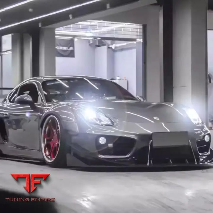 PORSCHE CAYMAN 981 CARBON FIBER BODY KIT