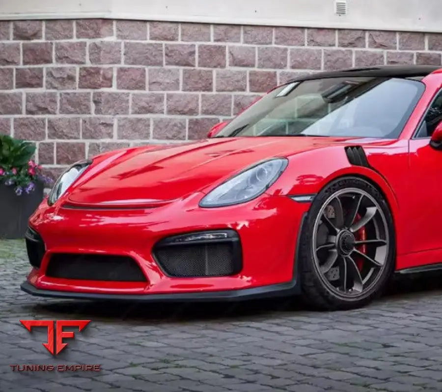 PORSCHE CAYMAN 981 GT4 BODY KIT