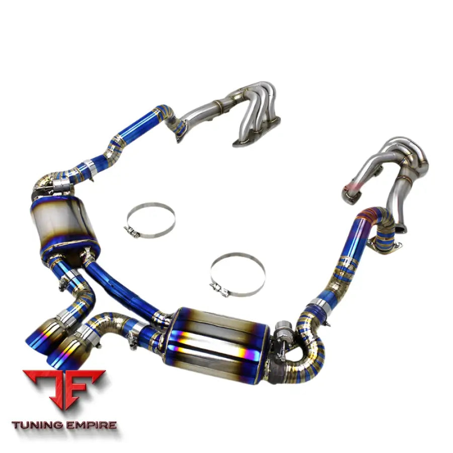 PORSCHE CAYMAN 981 GTS 3.8L CATBACK EXHAUST SYSTEM 2013-2015