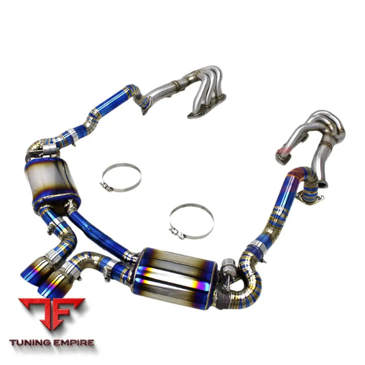 PORSCHE CAYMAN 981 GTS 3.8L CATBACK EXHAUST SYSTEM 2013-2015