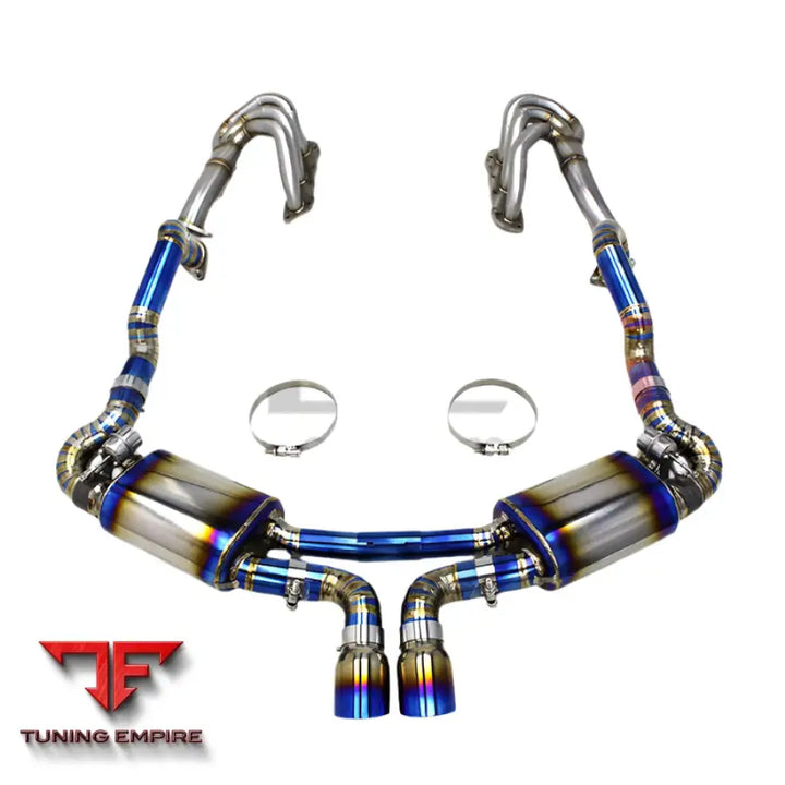 PORSCHE CAYMAN 981 GTS 3.8L CATBACK VALVETRONIC EXHAUST SYSTEM 2013-2015