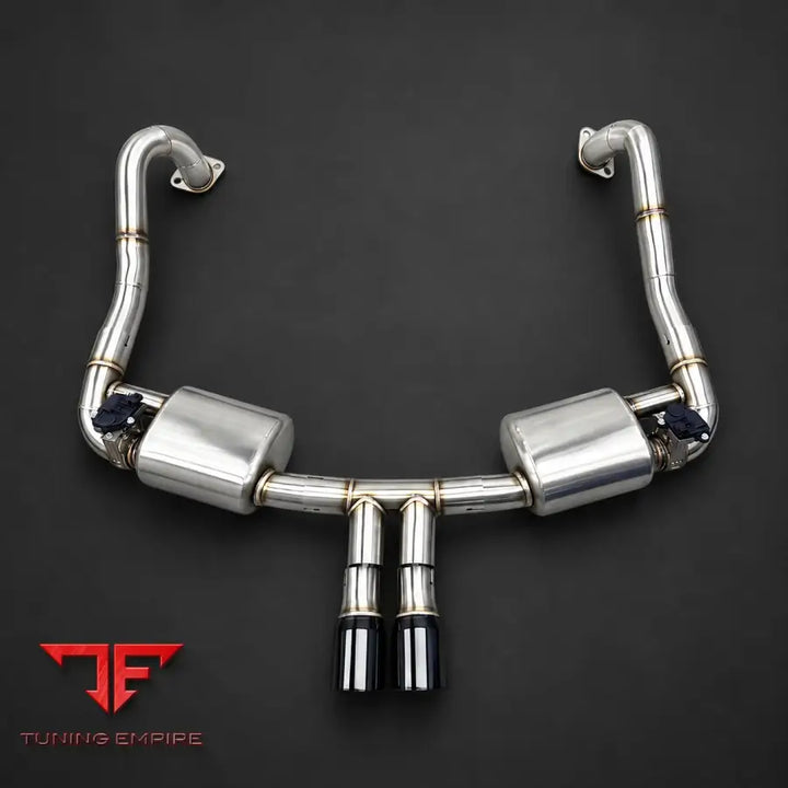 PORSCHE CAYMAN 987.1 VALVED CAT BACK EXHAUST