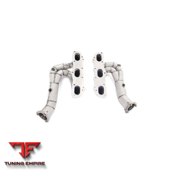 PORSCHE CAYMAN 987.2 3.4L STAINLESS STEEL RAZOR EXHAUST MANIFOLD WITH HEAT SHIELD