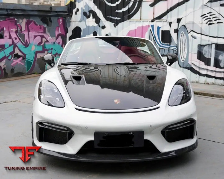 PORSCHE CAYMAN / BOXSTER 718 GT4 CARBON CONVERSION BODY KIT