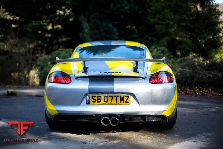 PORSCHE CAYMAN GT4 STYLE REAR BUMPER