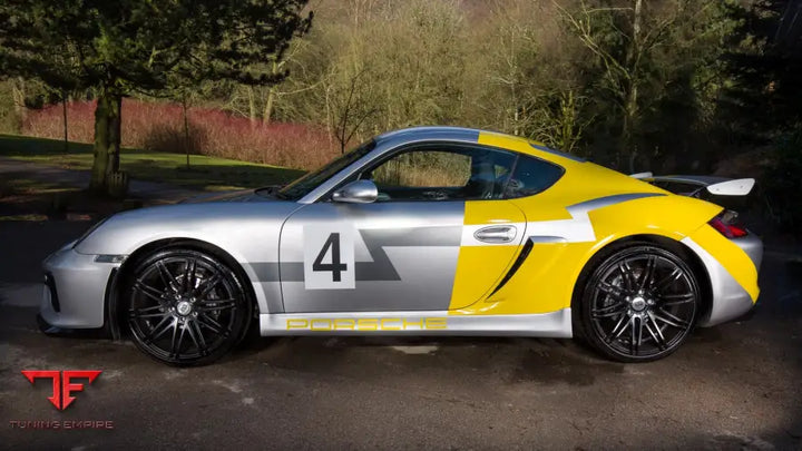 PORSCHE CAYMAN GT4 STYLE SIDE SKIRTS
