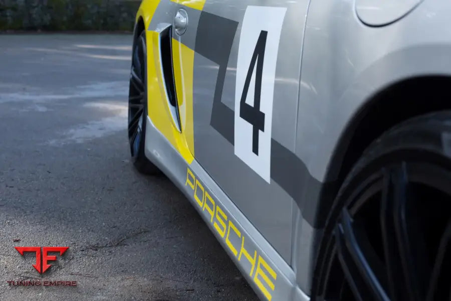 PORSCHE CAYMAN GT4 STYLE SIDE SKIRTS