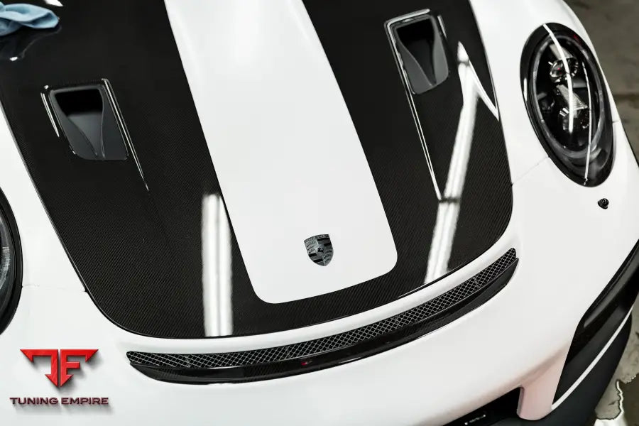 PORSCHE GT2RS FORGED WHEELS AND EXHAUST SYSTEM