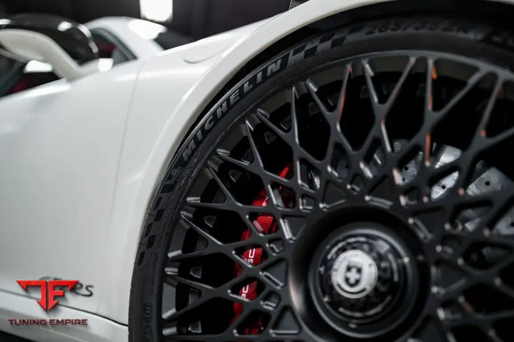 PORSCHE GT2RS FORGED WHEELS AND EXHAUST SYSTEM