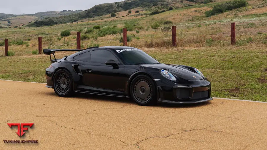 PORSCHE GT2RS FORGED WHEELS AND EXHAUST SYSTEM
