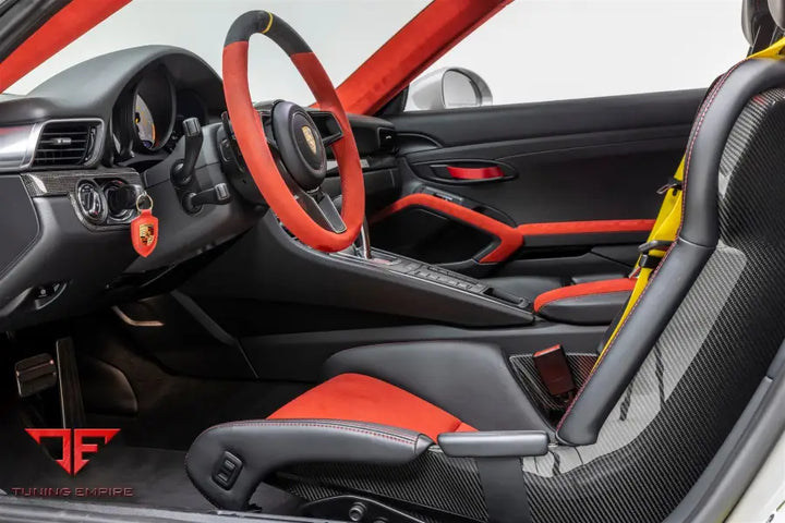 PORSCHE GT2RS FORGED WHEELS AND EXHAUST SYSTEM