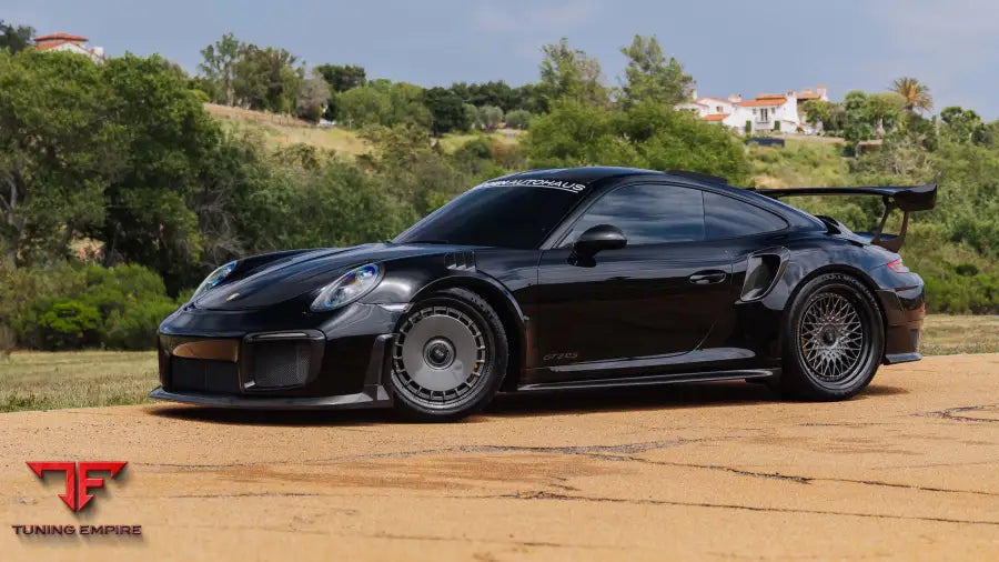 PORSCHE GT2RS FORGED WHEELS AND EXHAUST SYSTEM