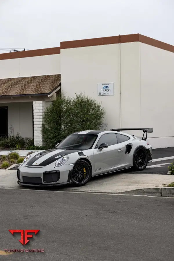 PORSCHE GT2RS FORGED WHEELS AND EXHAUST SYSTEM