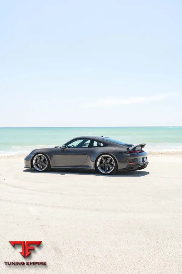 PORSCHE GT3 FORGED WHEELS AND EXHAUST SYSTEM
