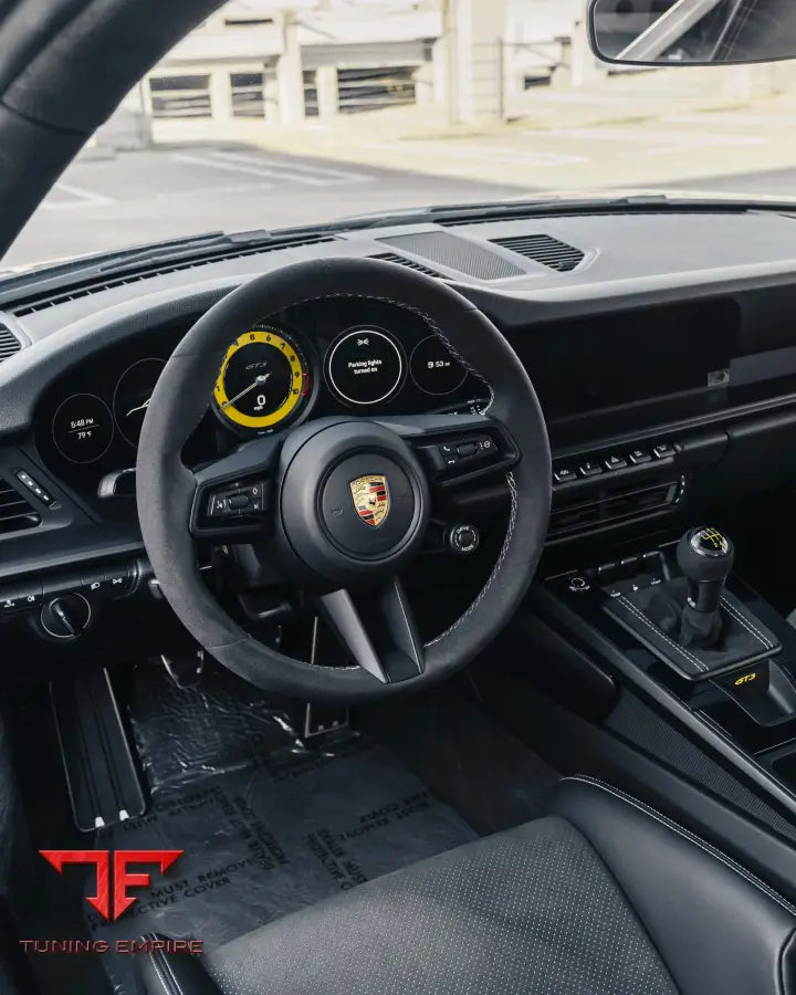 PORSCHE GT3 FORGED WHEELS AND EXHAUST SYSTEM