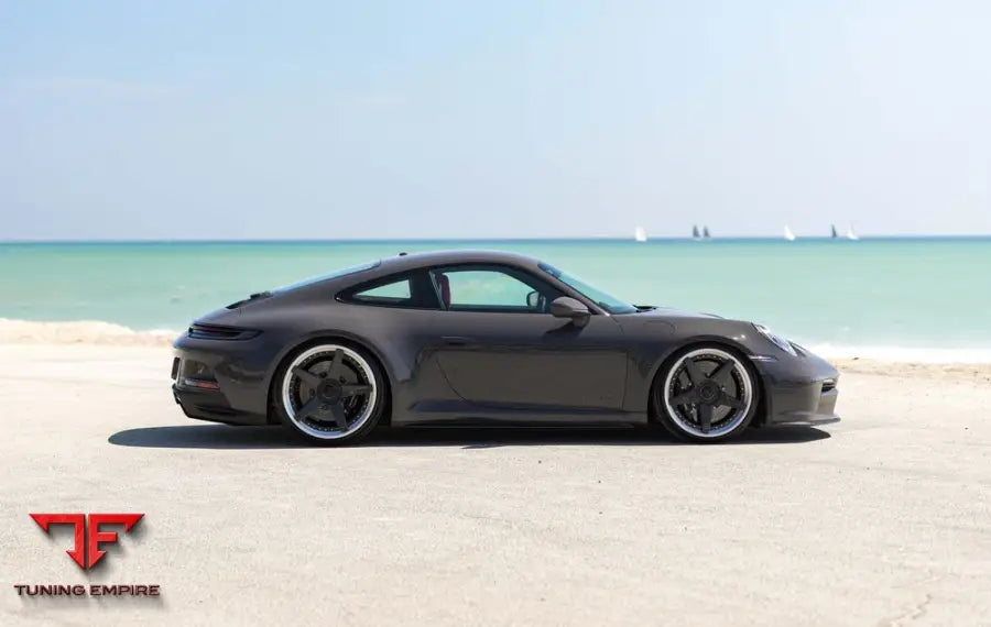 PORSCHE GT3 FORGED WHEELS AND EXHAUST SYSTEM