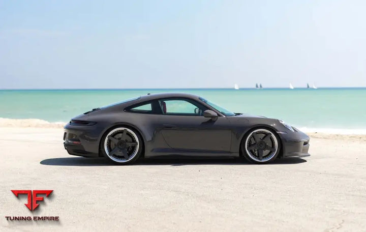 PORSCHE GT3 FORGED WHEELS AND EXHAUST SYSTEM