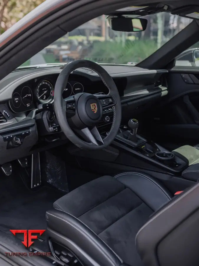 PORSCHE GT3 FORGED WHEELS AND EXHAUST SYSTEM