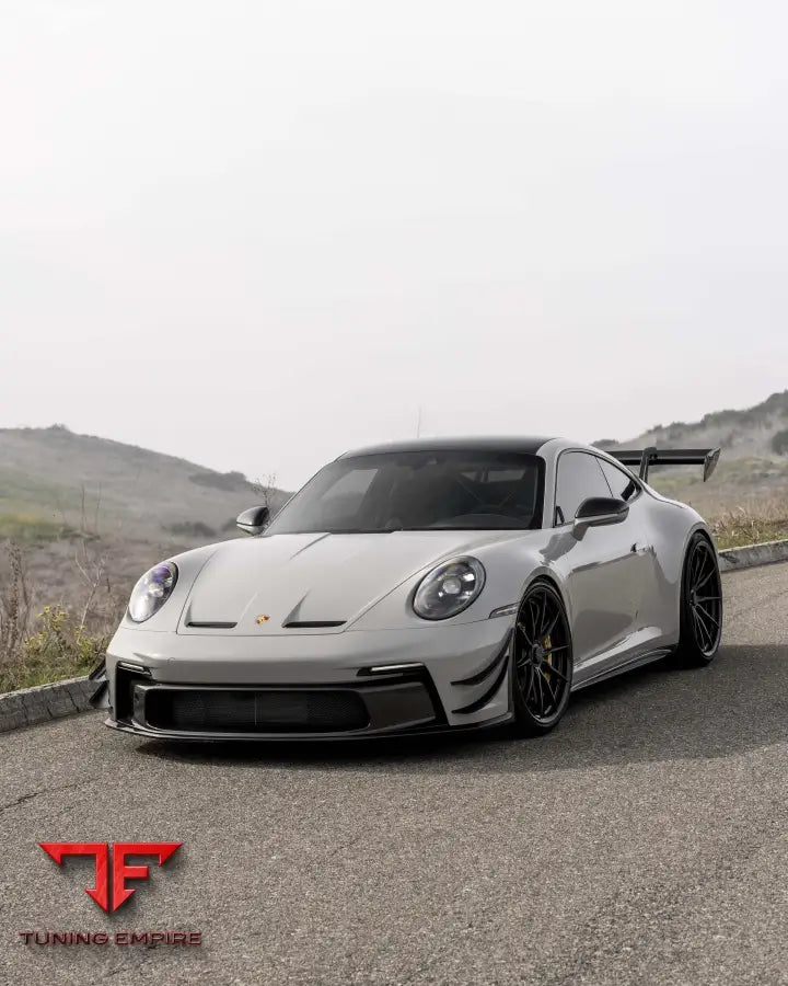 PORSCHE GT3 FORGED WHEELS AND EXHAUST SYSTEM