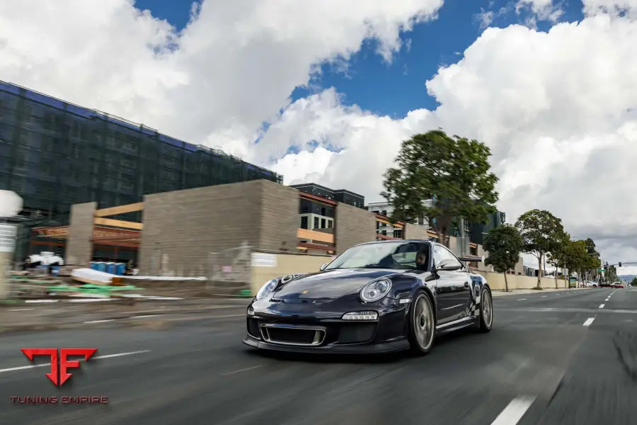 PORSCHE GT3RS FORGED WHEELS AND EXHAUST SYSTEM