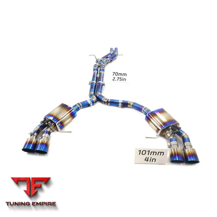 PORSCHE MACAN 3.0T TITANIUM PIPE RAZOR EXHAUST