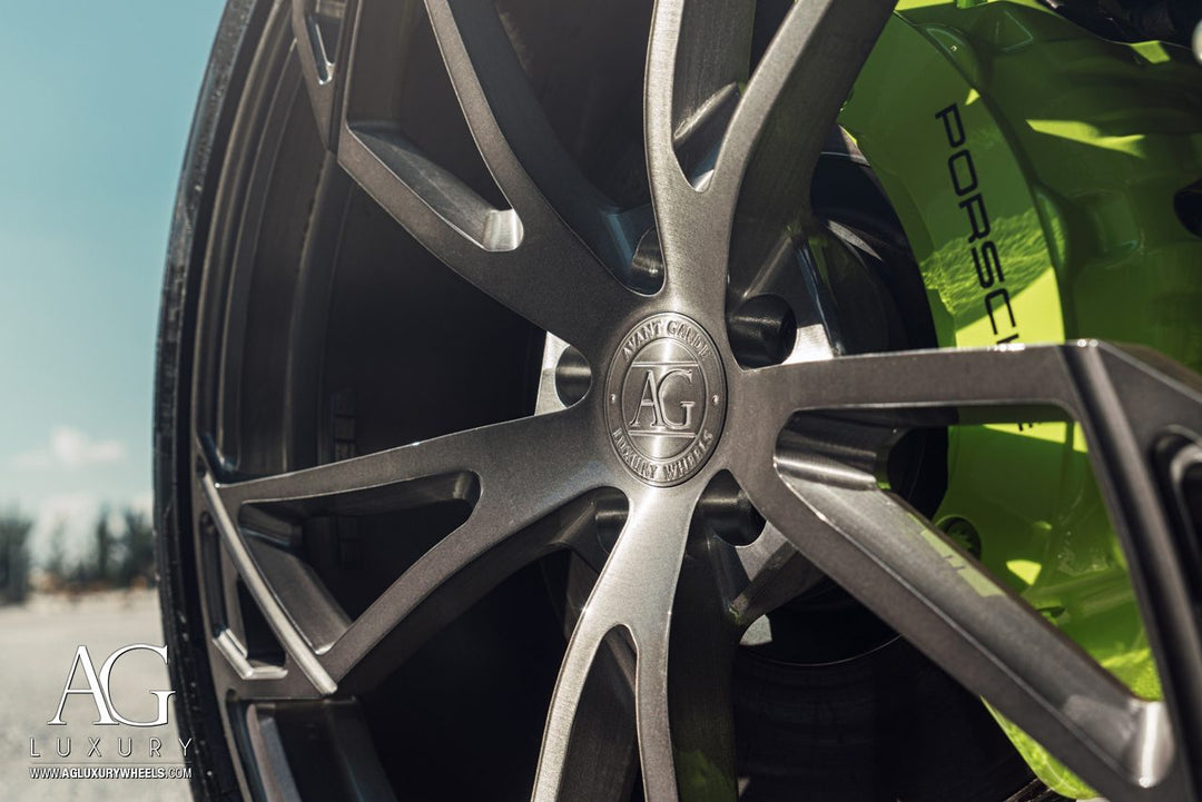 Porsche Macan on custom forged wheels