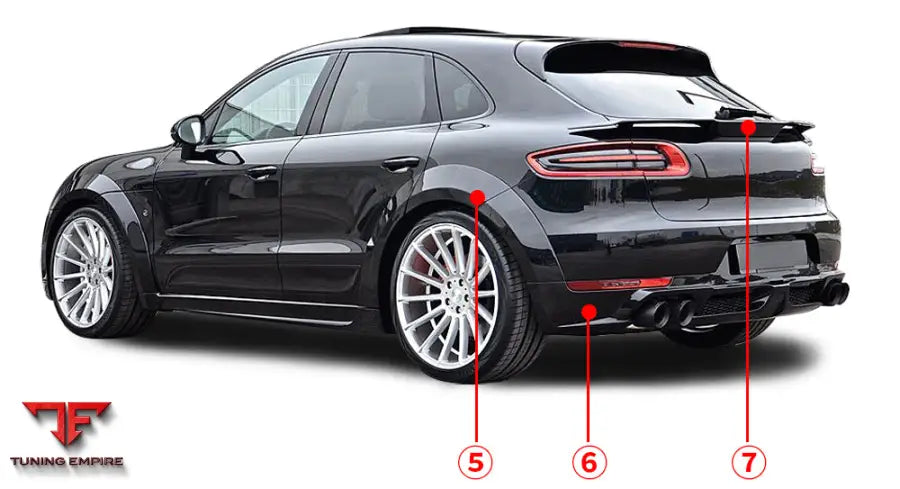 PORSCHE MACAN BODY KIT 2014-2017Y