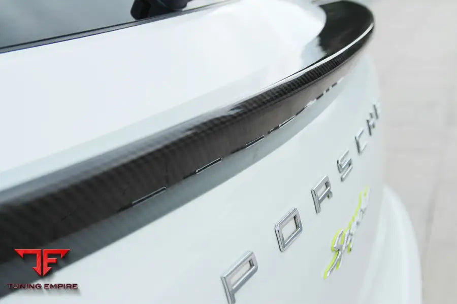 PORSCHE MACAN BS STYLE CARBON FIBER REAR DECKLID SPOILER BSD