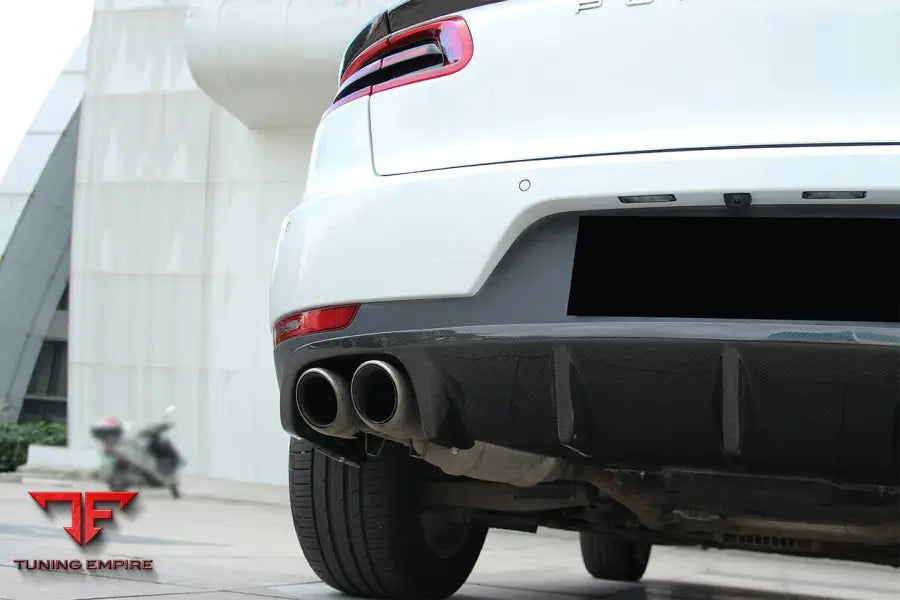 PORSCHE MACAN BS STYLE CARBON FIBER REAR DIFFUSER BSD