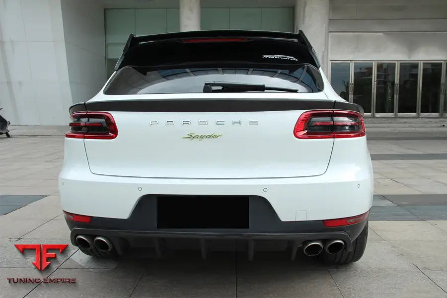 PORSCHE MACAN BS STYLE CARBON FIBER REAR DIFFUSER BSD