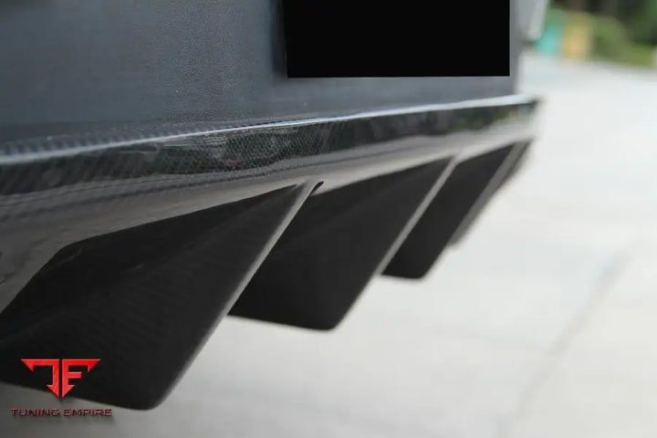 PORSCHE MACAN BS STYLE CARBON FIBER REAR DIFFUSER BSD
