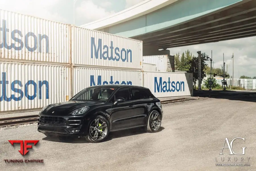 Porsche Macan on custom forged wheels