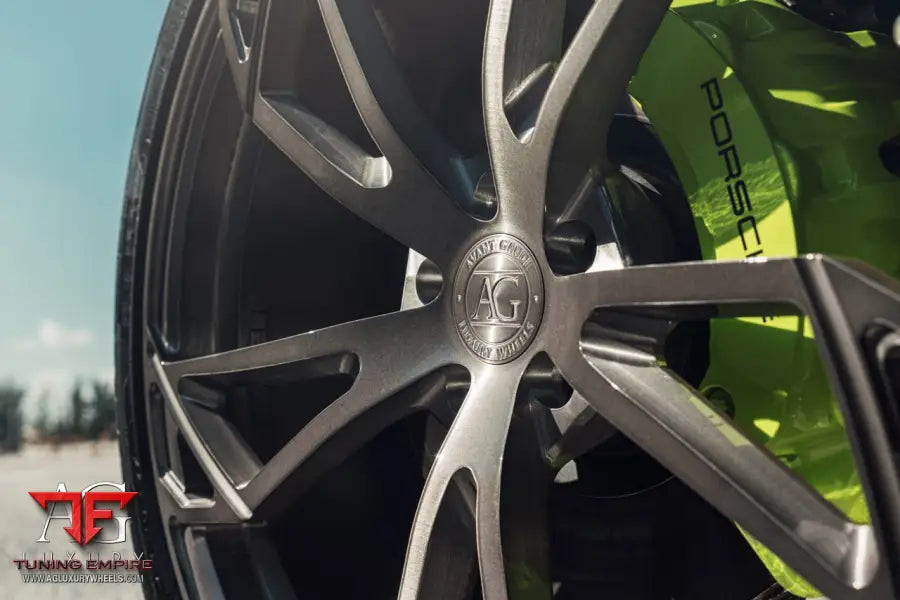 Porsche Macan on custom forged wheels